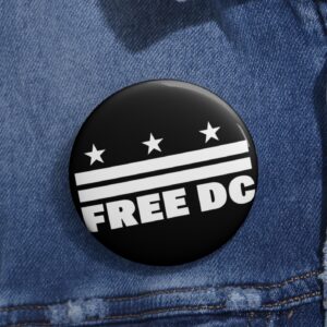 Free DC Pin Buttons