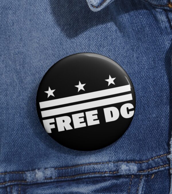 Free DC Pin Buttons
