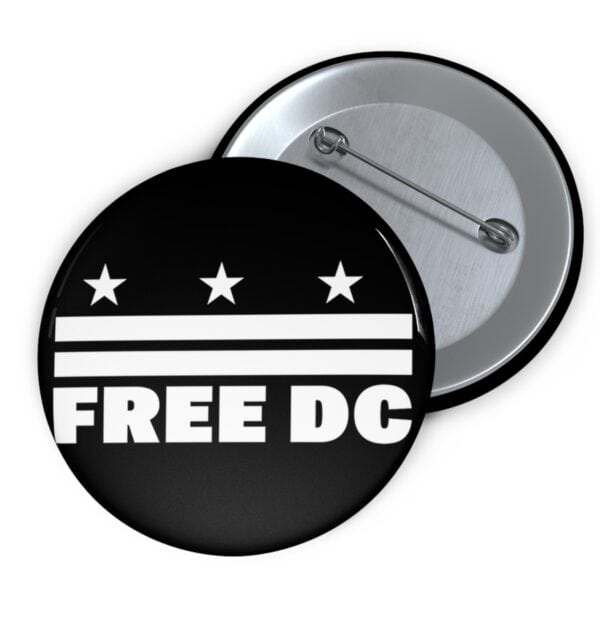 Free DC Pin Buttons