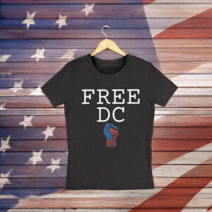 Free DC Raised Fist Protest T-Shirt