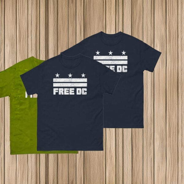 Free DC Resist Federal Overreach 2025 T-Shirt