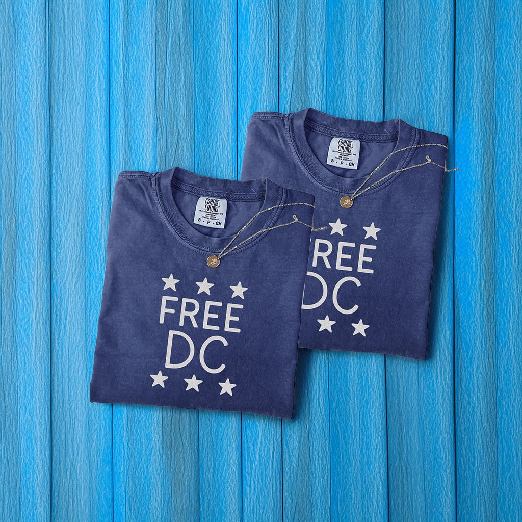 Free DC Resist Federal Overreach T-Shirt