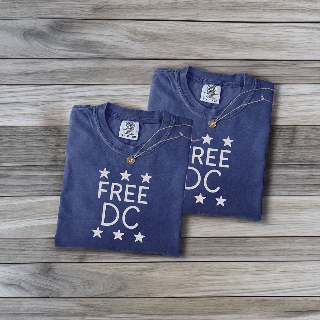Free DC Resist Federal Overreach T-Shirt