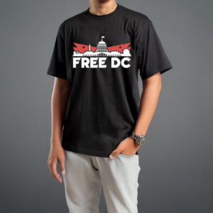 Free DC Shirt – Statehood Protest Tee, Resist Federal Overreach