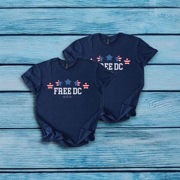 Free DC Statehood for Washington DC T-Shirt