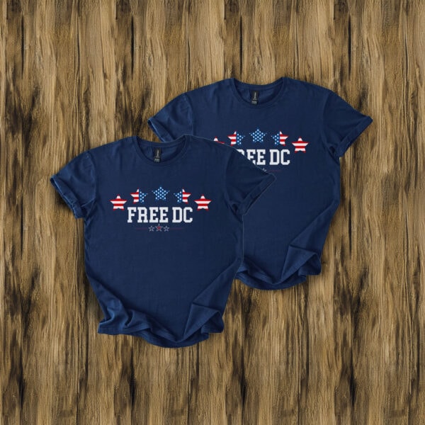 Free DC Statehood for Washington DC T-Shirt