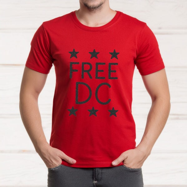 Free DC T-Shirt – Resist Federal Overreach Protest Tee, Washington DC Statehood Rights Shirt