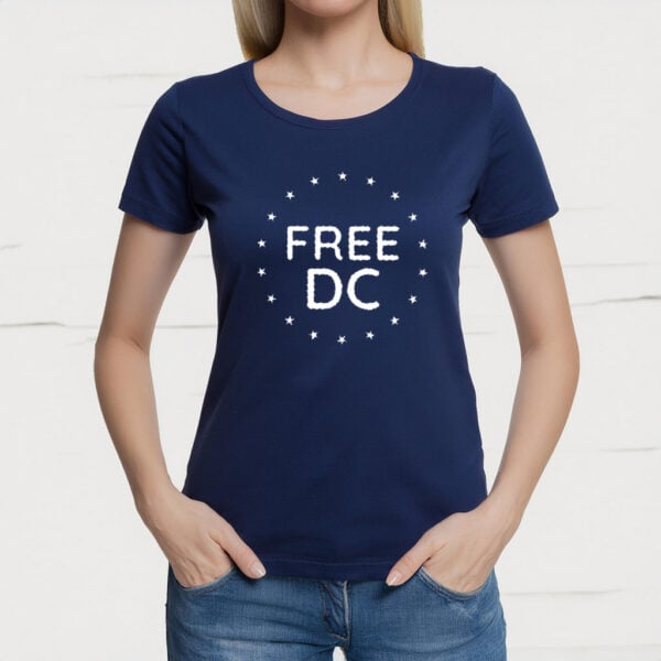 Free DC T-Shirt – Resist Federal Overreach Protest Unisex Tee, Washington DC Statehood Rights Shirt