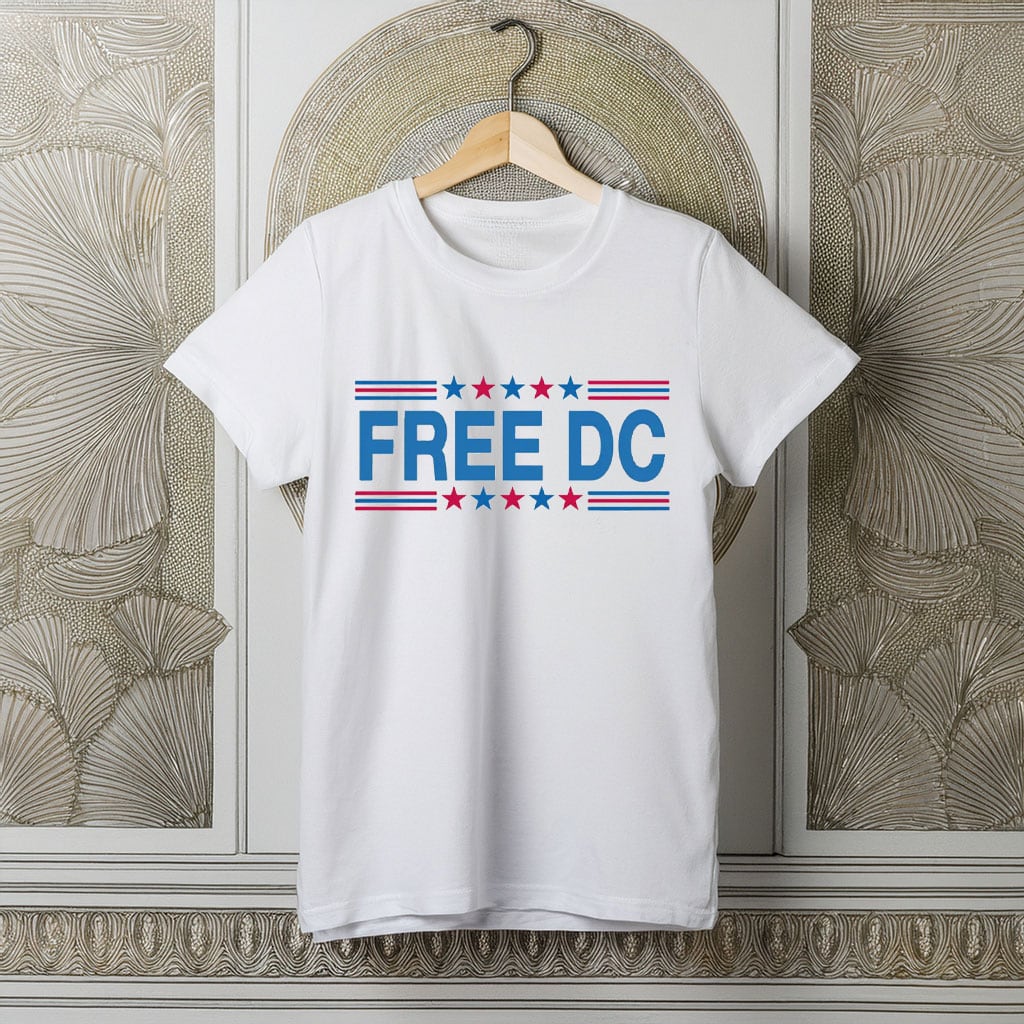 Free DC T-Shirts – Resist Federal Overreach Protest Tee - Washington DC Statehood Rights Shirt