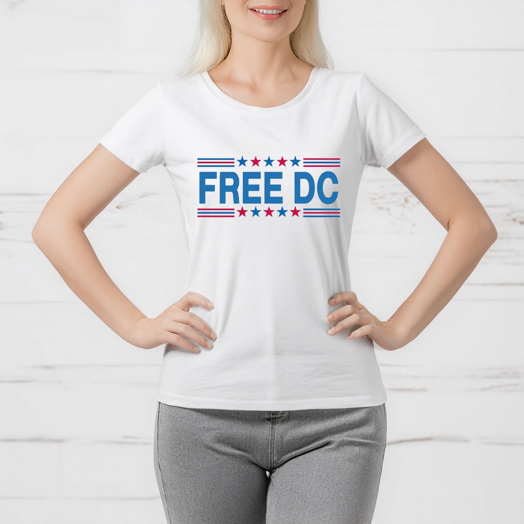 Free DC T-Shirts – Resist Federal Overreach Protest Tee - Washington DC Statehood Rights Shirt