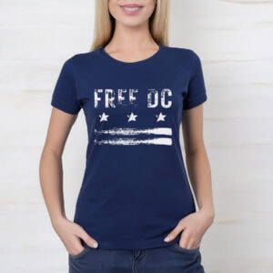 Free DC Unisex Softstyle T-Shirt – Comfortable Graphic Tee, Political Statement Shirt