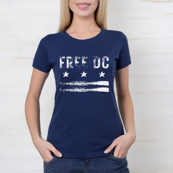 Free DC Unisex Softstyle T-Shirt – Comfortable Graphic Tee, Political Statement Shirt