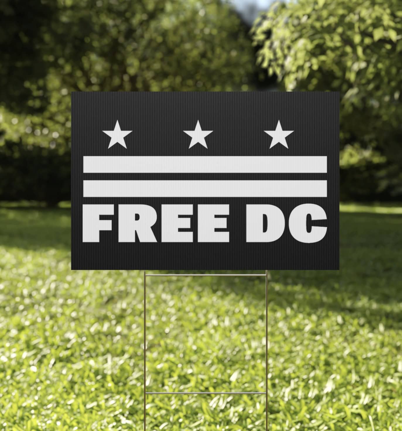 Free DC Yard Sign