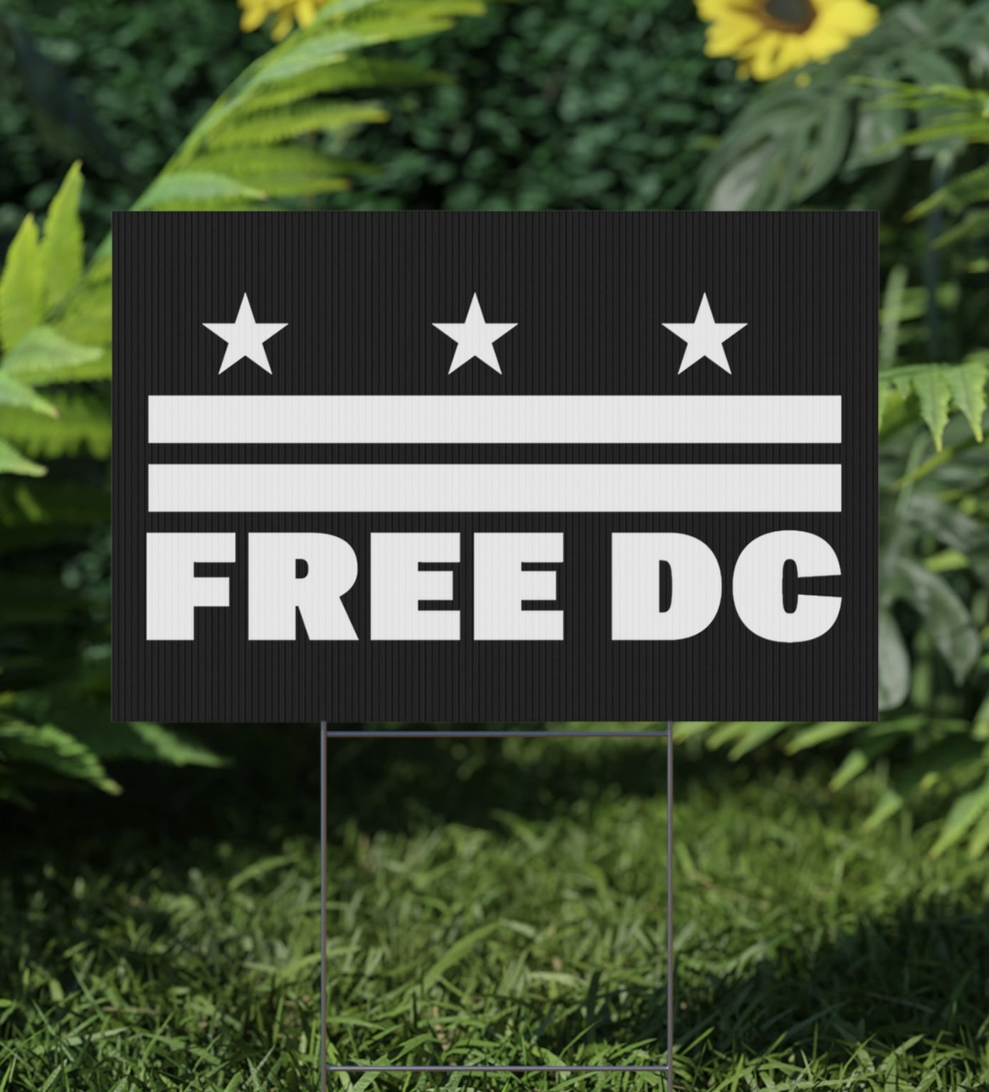 Free DC Yard Sign