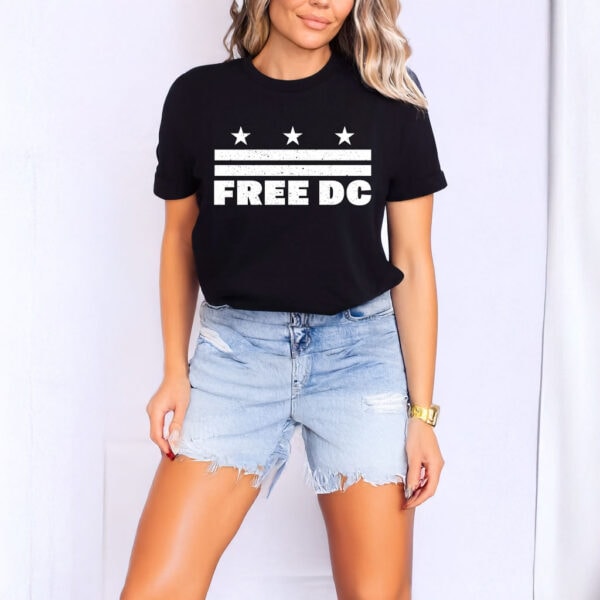 Free DC – Resist Federal Overreach Protest Unisex t-shirt