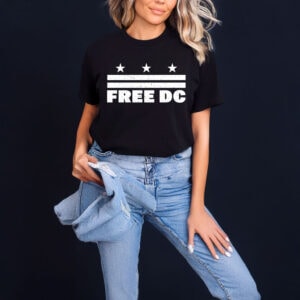 Free DC – Resist Federal Overreach Protest Unisex t-shirt