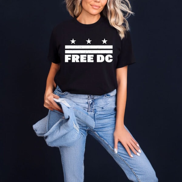 Free DC – Resist Federal Overreach Protest Unisex t-shirt