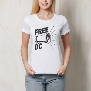 Free Washington DC Megaphone T-Shirt