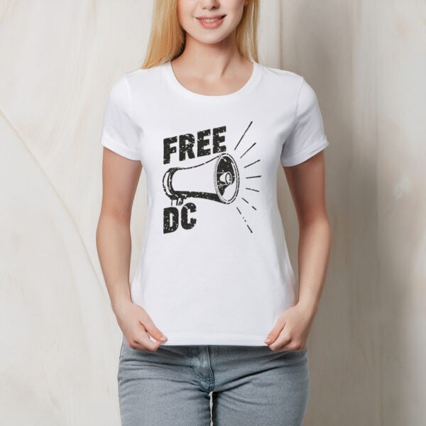 Free Washington DC Megaphone T-Shirt