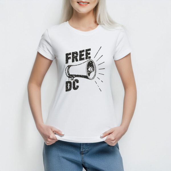 Free Washington DC Megaphone T-Shirt