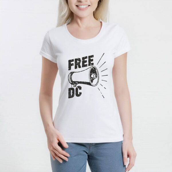 Free Washington DC Megaphone T-Shirt