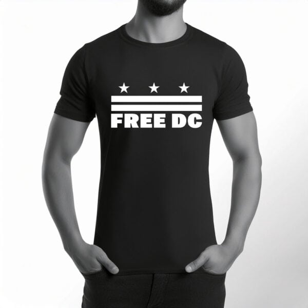 Join the Fight for Washington D.C. Rights, Free DC Activist Shirt