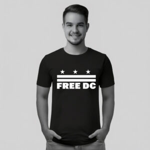 Join the Fight for Washington D.C. Rights, Free DC Activist Shirt