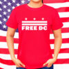 Political Activism & Protest Wear, Free DC Flag Design T-Shirt