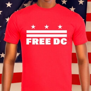 Political Activism & Protest Wear, Free DC Flag Design T-Shirt