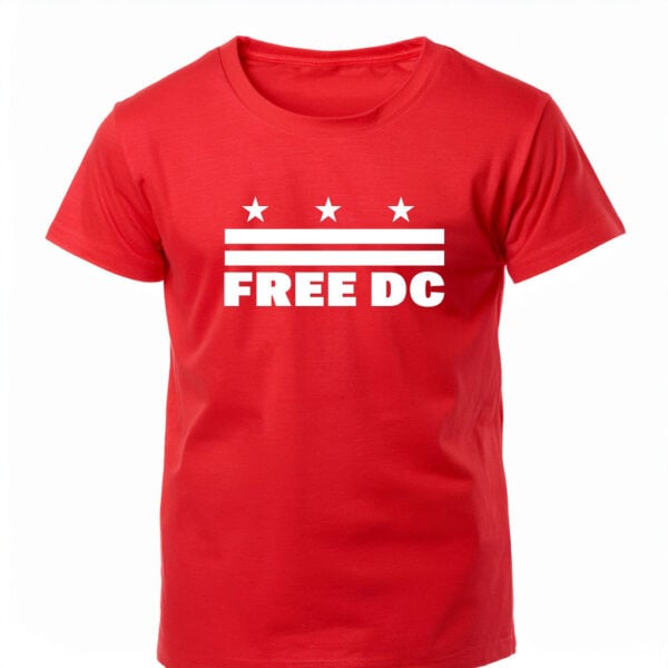 Political Protest Apparel for Equal Rights, Free DC Shirt