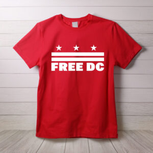 Political Protest Clothing, Free DC Capitol Pride Tee