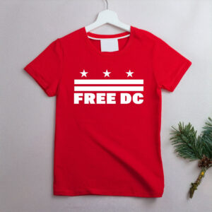 Political Protest Clothing, Free DC Capitol Pride Tee