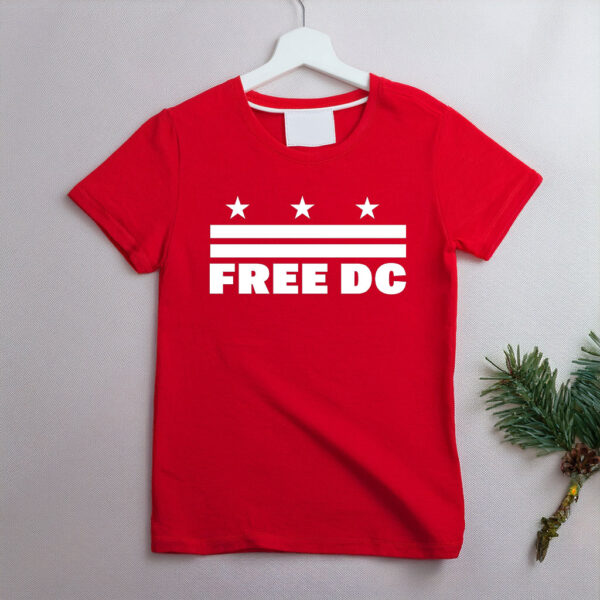 Political Protest Clothing, Free DC Capitol Pride Tee