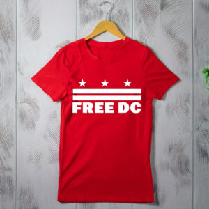 Political Protest Clothing, Free DC Capitol Pride Tee