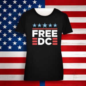 Pro-Democracy Activist Tee, Free DC Anti-Fascist Protest T-Shirt
