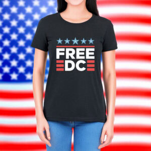 Pro-Democracy Activist Tee, Free DC Anti-Fascist Protest T-Shirt