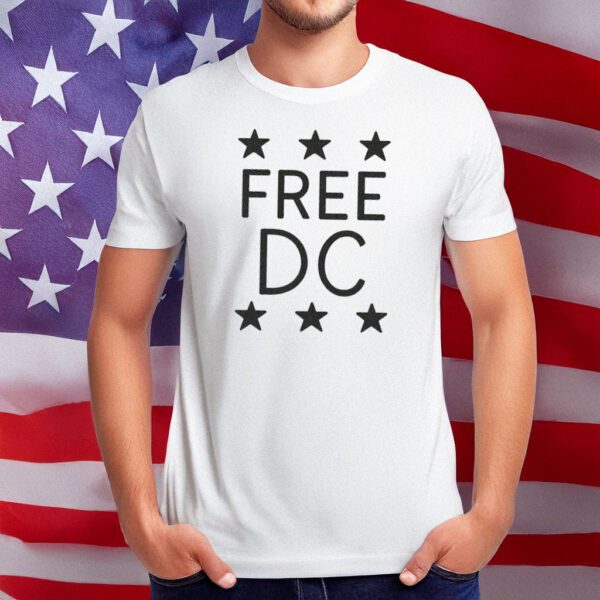Pro-Democracy Political Protest Tee, Free DC Resist Federal Overreach T-Shirt