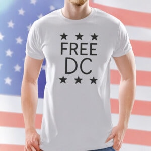Pro-Democracy Political Protest Tee, Free DC Resist Federal Overreach T-Shirt