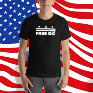 Pro-Democracy Political Protest Tee, Free DC – Resist Federal Overreach Unisex T-Shirt