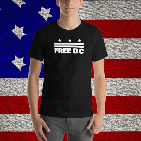 Pro-Democracy Political Protest Tee, Free DC – Resist Federal Overreach Unisex T-Shirt