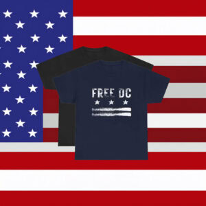 Resist Federal Overreach, Anti-Trump Statehood Tee, Free DC Protest T-Shirt