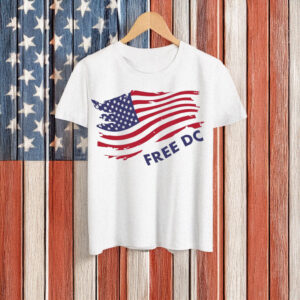Resist Federal Overreach Comfort Colors® Tee, Free DC American Flag Protest T-Shirt