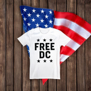 Resist Federal Overreach Protest Tee, Free DC Stars Comfort Colors® T-Shirt
