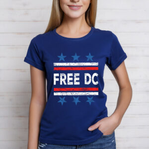 Resist Federal Overreach Protest Tee, Free DC T-Shirt
