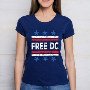 Resist Federal Overreach Protest Tee, Free DC T-Shirt
