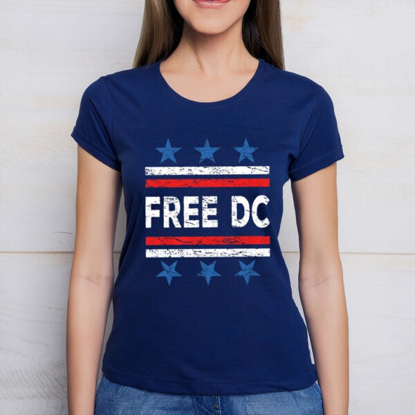 Resist Federal Overreach Protest Tee, Free DC T-Shirt