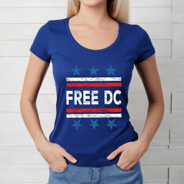 Resist Federal Overreach Protest Tee, Free DC T-Shirt