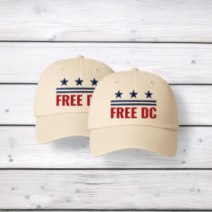Resist Federal Overreach & Support DC Statehood Protest Cap, Free DC Hat