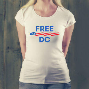 Resist Free DC T-Shirt – Patriotic Feminist Political Protest Tee, Anti-Trump Activism Shirt