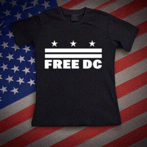 Stand for Democracy & Equal Rights, Free DC Protest Shirt